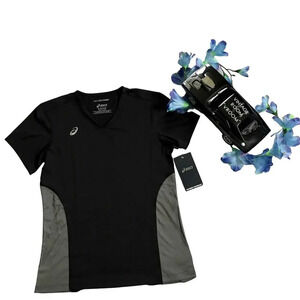 ASICS NWT Performance Decoy Short Sleeves Shirt Unisex Kids XL (14)